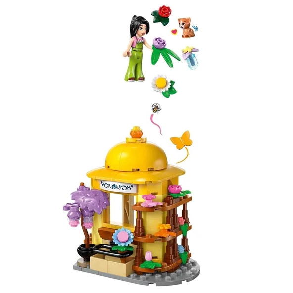 ZeycanHome LEGO Friends Bitki Kafe ve Çiçekçi Dükkanı 42671 Kız Erkek Çocuk Oyuncak Eğitici Oyuncaklar - Resim 2