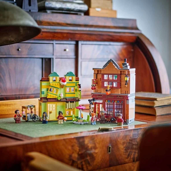 ZeycanHome LEGO Harry Potter Kaliteli Quidditch Malzemeleri ve Dondurma Salonu 76452 Kız Erkek Çocuk Oyuncak Eğ - Resim 3