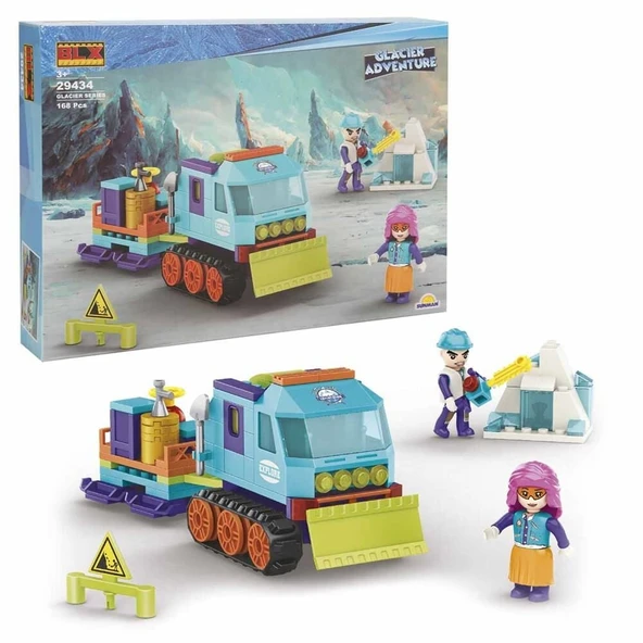 ZeycanHome GLACİER ADVENTURE SET 2FGR 168 PRÇ LEGO Kız Erkek Çocuk Oyuncak Eğitici Oyuncaklar ürün görseli 1