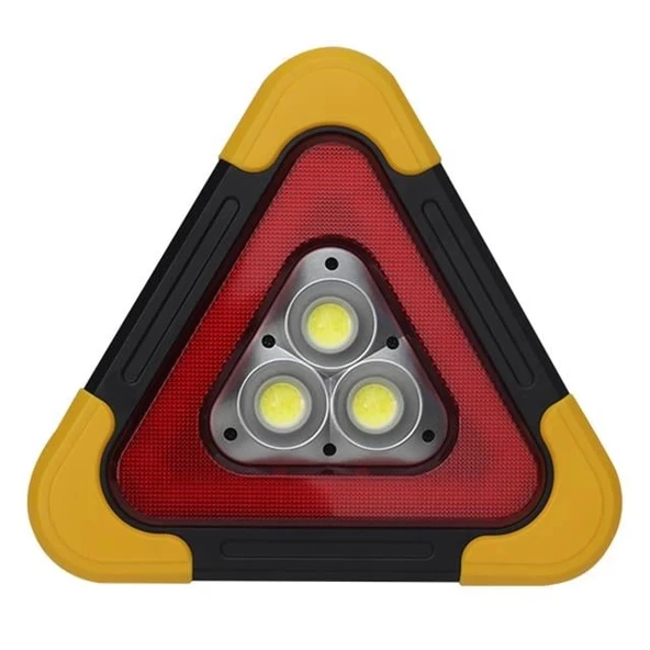 Powermaster Solar Şarj Üçgen Cob Aydınlatma Park Lambası HB-7709 - Resim 3