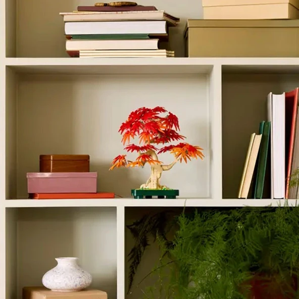 ZeycanHome 10348 Lego iconic Japon Akçaağaç Bonsai Ağacı 474 parça +18 yaş Kız Erkek Çocuk Oyuncak Eğitici Oyun - Resim 2