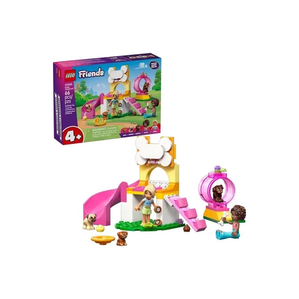 ZeycanHome 42665 Lego Friends Yavru Köpek Oyun Parkı 66 parça +4 yaş Kız Erkek Çocuk Oyuncak Eğitici Oyuncaklar ürün görseli