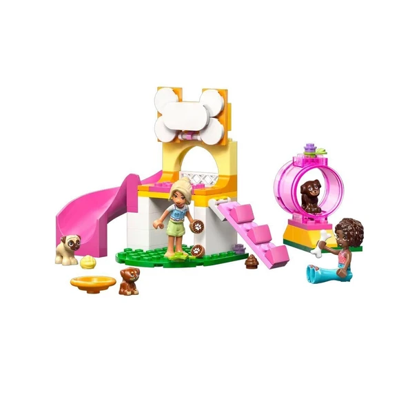 ZeycanHome 42665 Lego Friends Yavru Köpek Oyun Parkı 66 parça +4 yaş Kız Erkek Çocuk Oyuncak Eğitici Oyuncaklar - Resim 2