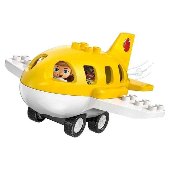 ZeycanHome LEGO DUPLO Kasabası İlk Havaalanı Deneyimi Kız Erkek Çocuk Oyuncak Eğitici Oyuncaklar - Resim 3