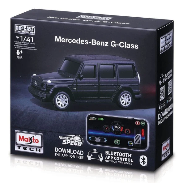 ZeycanHome MAY 20052 Maisto 1:41 APP Control Kumandalı Metal Araba - Mercedes-Benz G-C Kız Erkek Çocuk Oyuncak ürün görseli