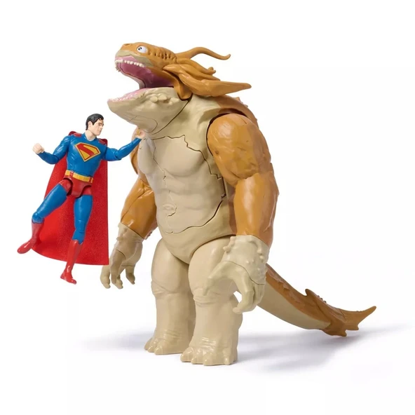 ZeycanHome Superman Kaiju Slime Figür Set Kız Erkek Çocuk Oyuncak Eğitici Oyuncaklar - Resim 2