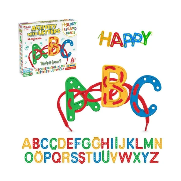 ZeycanHome 03673 Dede, Harflerle Aktivite - 140 parça Kız Erkek Çocuk Oyuncak Eğitici Oyuncaklar ürün görseli 1