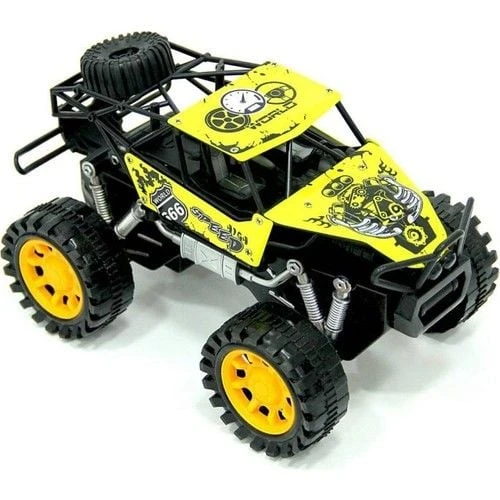 ZeycanHome Rock Crawler Metal Büyük Sürtmeli Arazi Aracı Sarı Kız Erkek Çocuk Oyuncak Eğitici Oyuncaklar ürün görseli 1