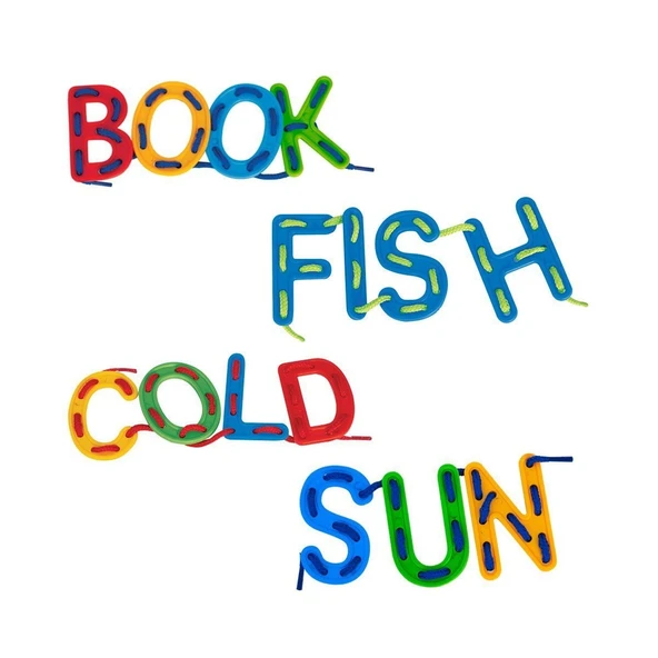 ZeycanHome 03673 Dede, Harflerle Aktivite - 140 parça Kız Erkek Çocuk Oyuncak Eğitici Oyuncaklar - Resim 3