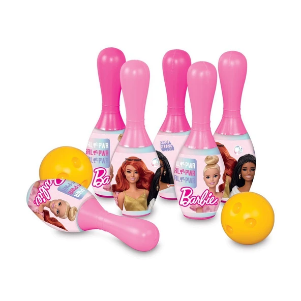 ZeycanHome 03069 Dede, Barbie Bowling Kız Erkek Çocuk Oyuncak Eğitici Oyuncaklar - Resim 2