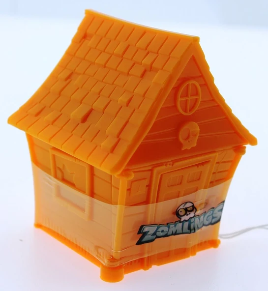 ZeycanHome Zomlings İkili Figür Ve Turuncu Ev Seri 1 P00971 Kız Erkek Çocuk Oyuncak Eğitici Oyuncaklar ürün görseli 1