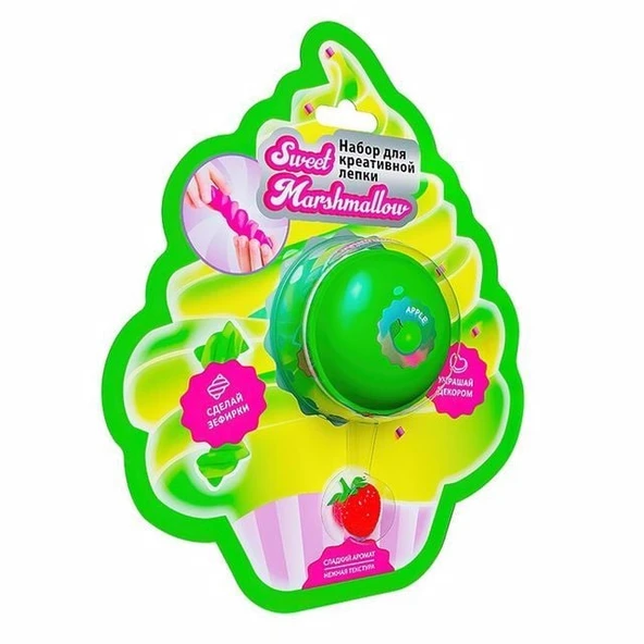 ZeycanHome Macaron Kutuda Marshmallow Elma Slime Kız Erkek Çocuk Oyuncak Eğitici Oyuncaklar ürün görseli