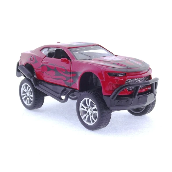 ZeycanHome Die Cast Çek Bırak Kırmızı Arazi Aracı Kız Erkek Çocuk Oyuncak Eğitici Oyuncaklar ürün görseli 1