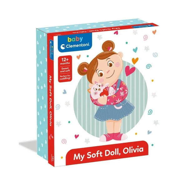 ZeycanHome 17737 Baby Clementoni - Sevimli Bebeğim Kız Erkek Çocuk Oyuncak Eğitici Oyuncaklar ürün görseli 1