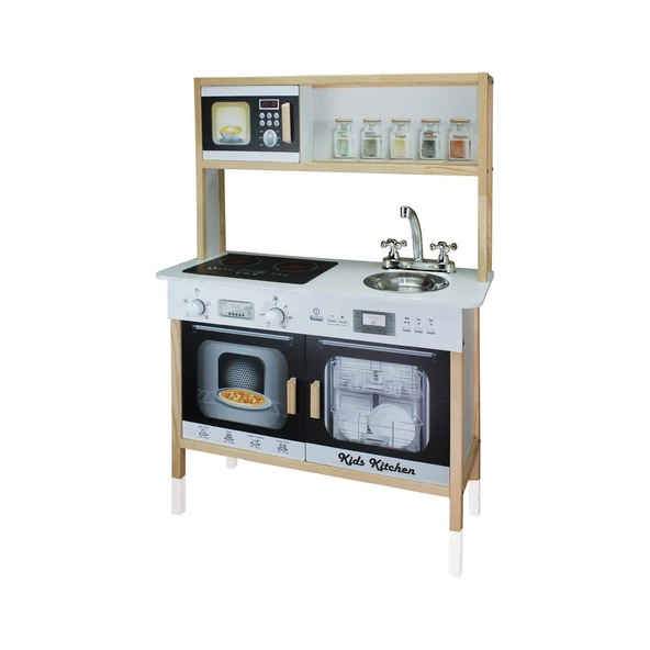 ZeycanHome ÇG79 Çocuk Oyun Mutfağı -Siyah Kız Erkek Çocuk Oyuncak Eğitici Oyuncaklar ürün görseli