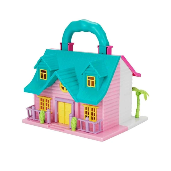 ZeycanHome 2079 Sunman, 2 Katlı Büyük Ev Oyun Seti Villa Kız Erkek Çocuk Oyuncak Eğitici Oyuncaklar - Resim 2