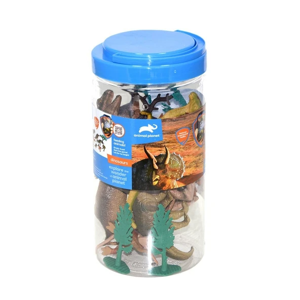 ZeycanHome SH-S6404 Dinazor Seti 13 Parça Kız Erkek Çocuk Oyuncak Eğitici Oyuncaklar ürün görseli 1