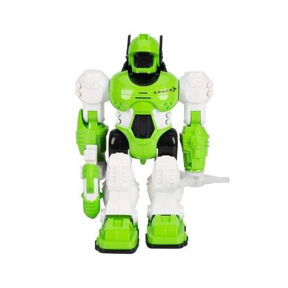 ZeycanHome Sunman Storm Brave Sesli ve Işıklı Robot 25cm Kız Erkek Çocuk Oyuncak Eğitici Oyuncaklar - Resim 2