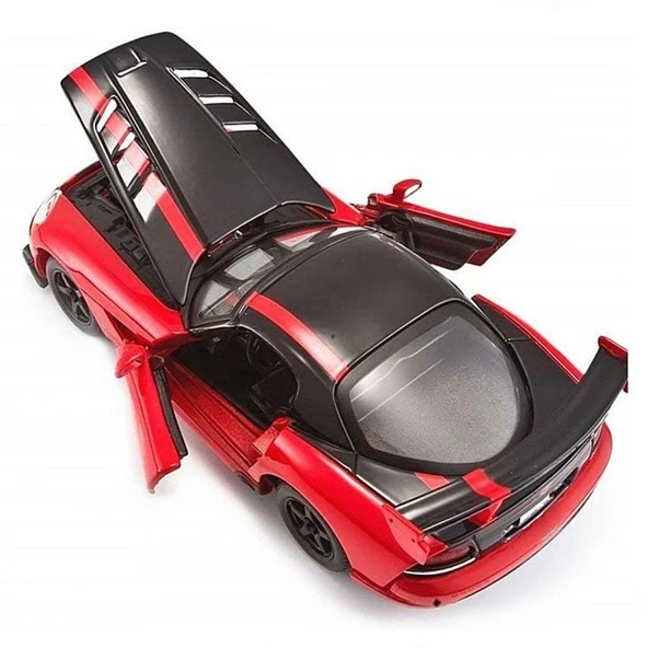 ZeycanHome Bburago 1:24 Dodge Viper SRT 10 ACR Model Araba Kız Erkek Çocuk Oyuncak Eğitici Oyuncaklar - Resim 3