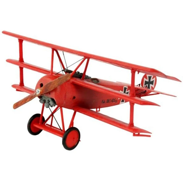 ZeycanHome Revell 1:72 Fokker Dr.1 Triplane Model Seti 64116 Kız Erkek Çocuk Oyuncak Eğitici Oyuncaklar