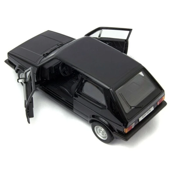ZeycanHome Bburago 1:24 Volswagen Golf Mk1 GTI 1979 Model Araba Kız Erkek Çocuk Oyuncak Eğitici Oyuncaklar - Resim 3