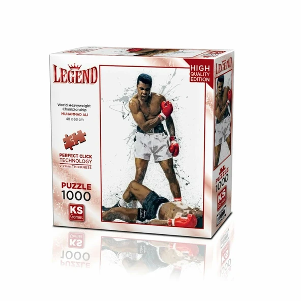 ZeycanHome 20724 Muhammed Ali 1000 Parça Puzzle Kız Erkek Çocuk Oyuncak Eğitici Oyuncaklar ürün görseli 1