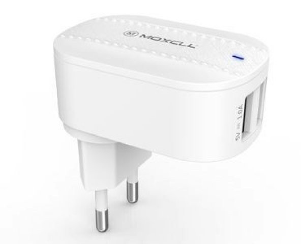 Moxcll 2 USB Çıkışlı Hızlı İphone Lightning  Şarj Aleti MXL-T14 - 4