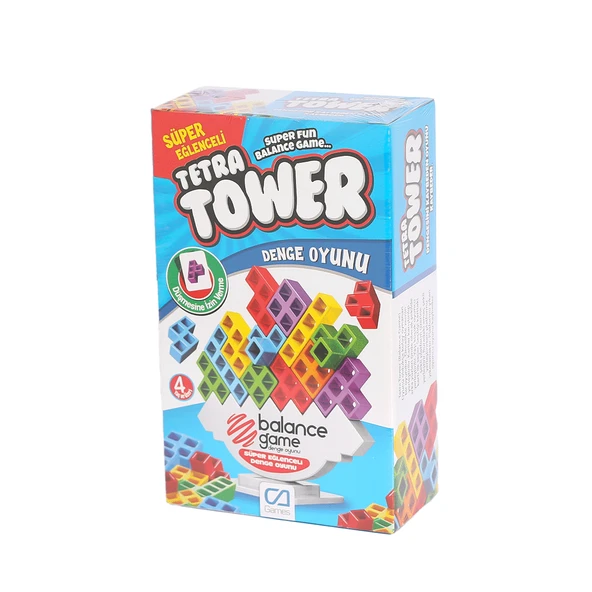 ZeycanHome 5216 CAPLS-5216 Tetra Tower Denge Oyunu -CA Games Kız Erkek Çocuk Oyuncak Eğitici Oyuncaklar ürün görseli 1