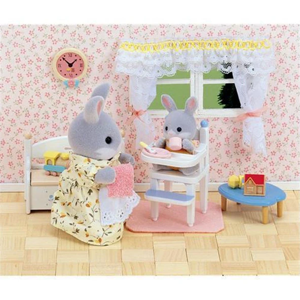 ZeycanHome Sylvanian Families Bebek Mama Sandalyesi 5221 Kız Erkek Çocuk Oyuncak Eğitici Oyuncaklar - Resim 2