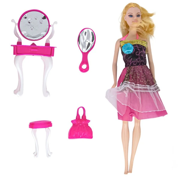 ZeycanHome Anlily Makyaj Masalı Bebek Kız Erkek Çocuk Oyuncak Eğitici Oyuncaklar ürün görseli