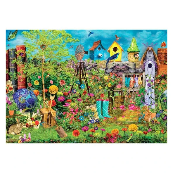 ZeycanHome KS Summer Garden 1500 Parça Puzzle Kız Erkek Çocuk Oyuncak Eğitici Oyuncaklar ürün görseli 1