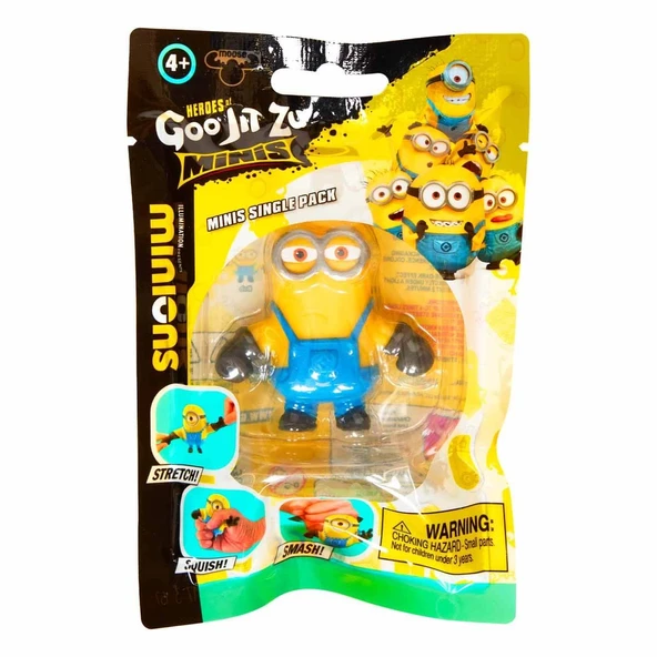 ZeycanHome Goojitzu Minions Mini Figür GJ000000 - 1adet Stokta Olan Gönderilir Kız Erkek Çocuk Oyuncak Eğitici ürün görseli 1
