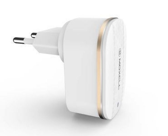 Moxcll 2 USB Çıkışlı Hızlı İphone Lightning  Şarj Aleti MXL-T15 - 3