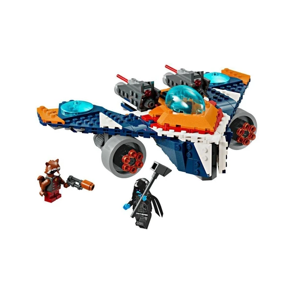 ZeycanHome 76278 LEGO® Marvel Rocket'in Warbird Aracı Ronan’a Karşı 290 parça +8yaş Kız Erkek Çocuk Oyuncak Eği - Resim 2