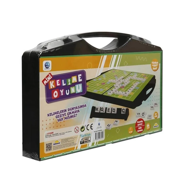 ZeycanHome Smile Games Çantalı Mini Kelime Oyunu Kız Erkek Çocuk Oyuncak Eğitici Oyuncaklar ürün görseli