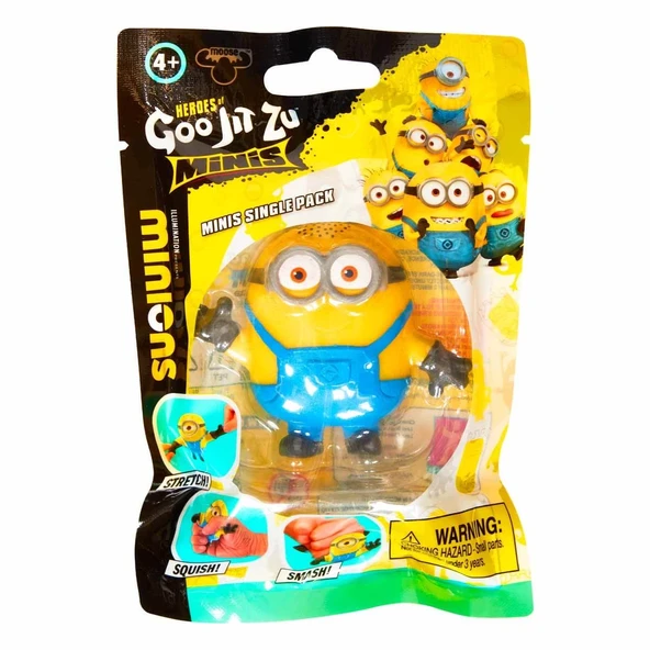 ZeycanHome Goojitzu Minions Mini Figür GJ000000 - 1adet Stokta Olan Gönderilir Kız Erkek Çocuk Oyuncak Eğitici - Resim 2