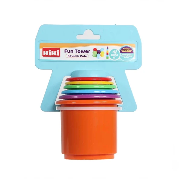 ZeycanHome Kiki Sevimli Kule Kız Erkek Çocuk Oyuncak Eğitici Oyuncaklar ürün görseli 1