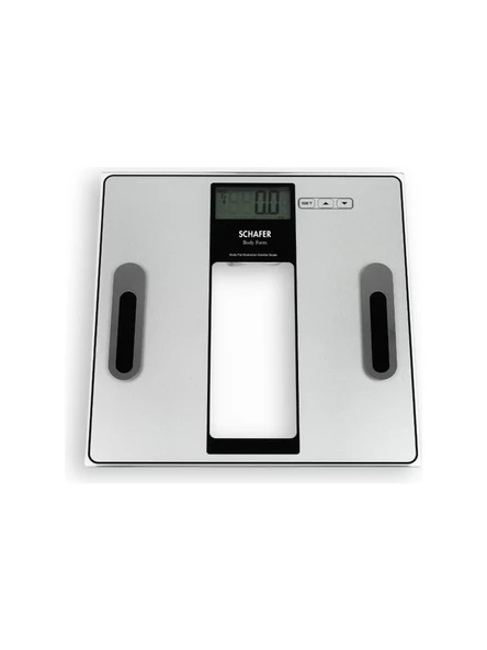 Schafer Body Form Vücut Analiz Tartısı Gri - 1