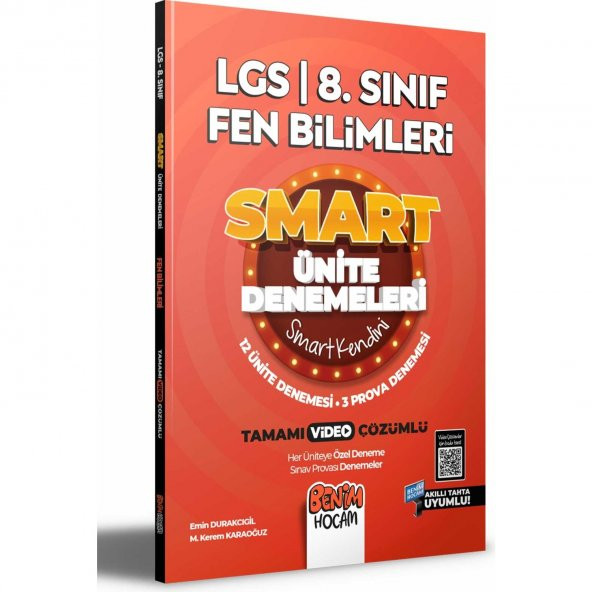Benim Hocam Yayınları LGS 8. Sınıf Smart Fen Bilimleri Deneme Sınavları