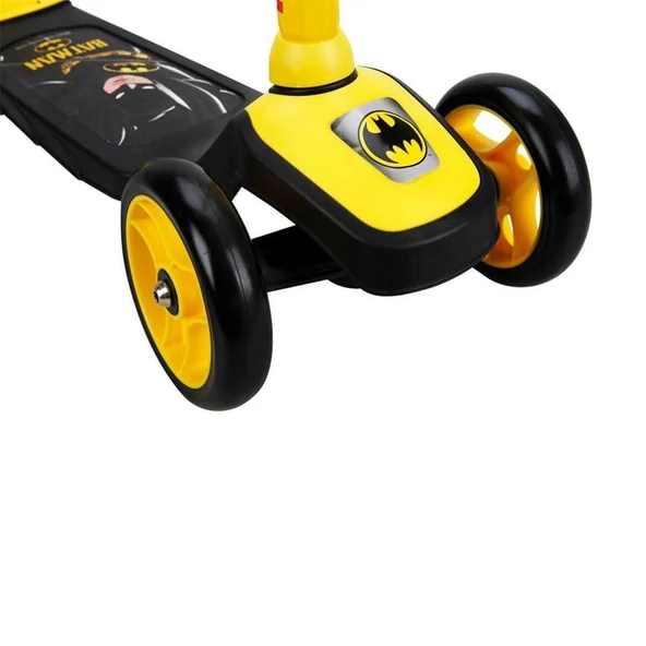 ZeycanHome Batman 3 Tekerlekli Twistable Scooter Kız Erkek Çocuk Oyuncak Eğitici Oyuncaklar - Resim 2