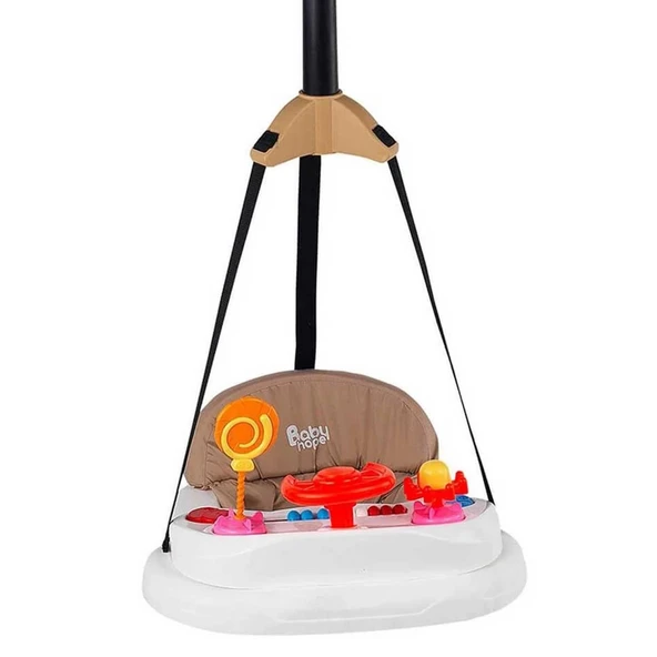 ZeycanHome Babyhope Lüks Oyuncaklı Hoppala Kahverengi Kız Erkek Çocuk Oyuncak Eğitici Oyuncaklar ürün görseli