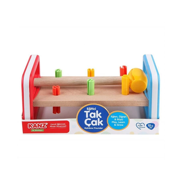 ZeycanHome 30796 KNZ EĞİTİCİ TAK ÇAK Kız Erkek Çocuk Oyuncak Eğitici Oyuncaklar ürün görseli 1