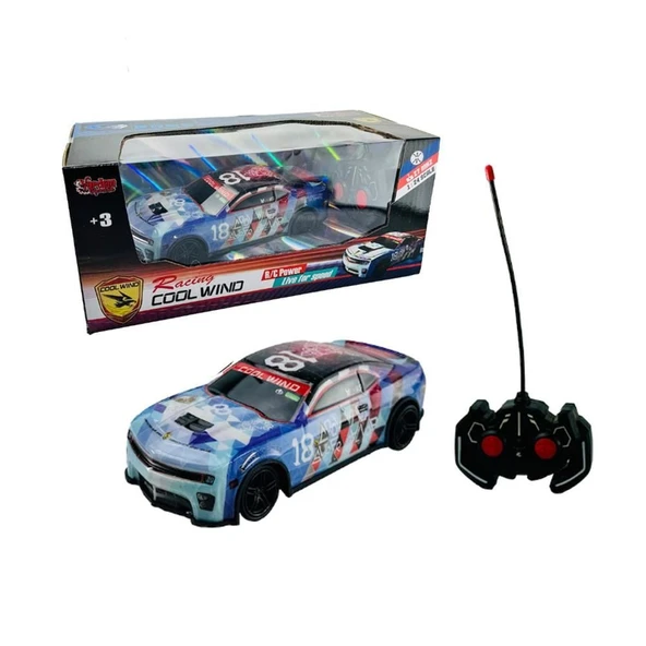 ZeycanHome Uzaktan Kumandalı Full Fonksiyon 1:24 Rüzgar Araba (Cool Wind) Kız Erkek Çocuk Oyuncak Eğitici Oyunc ürün görseli 1