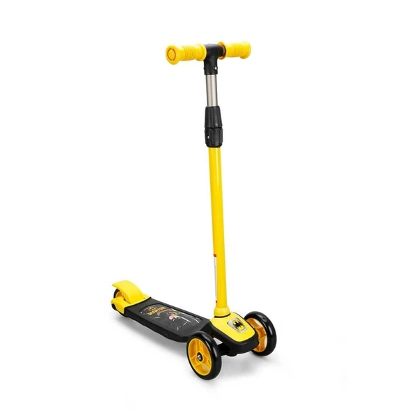 ZeycanHome Batman 3 Tekerlekli Twistable Scooter Kız Erkek Çocuk Oyuncak Eğitici Oyuncaklar - Resim 3