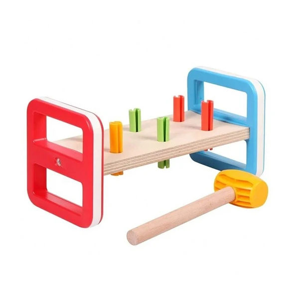 ZeycanHome 30796 KNZ EĞİTİCİ TAK ÇAK Kız Erkek Çocuk Oyuncak Eğitici Oyuncaklar - Resim 3