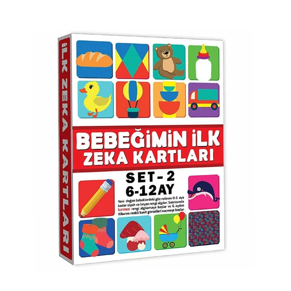 ZeycanHome 2205 EĞİTİCİ KARTLAR 6-12 AY ZEKA KARTLARI Kız Erkek Çocuk Oyuncak Eğitici Oyuncaklar ürün görseli 1