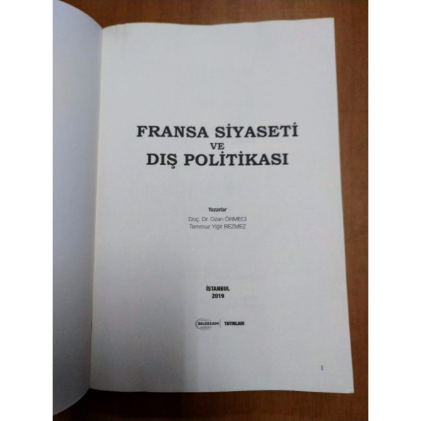 Fransa Siyaseti Ve Dış Politikası - 3