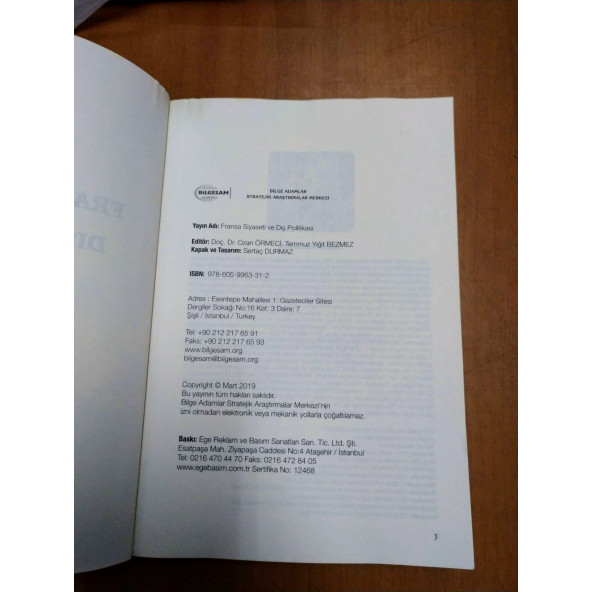 Fransa Siyaseti Ve Dış Politikası - 4