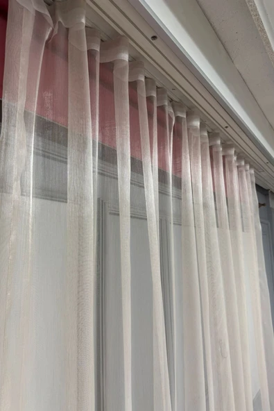 Yeni Nesil Pratik Düz Tül Perde 300x255 - Resim 5