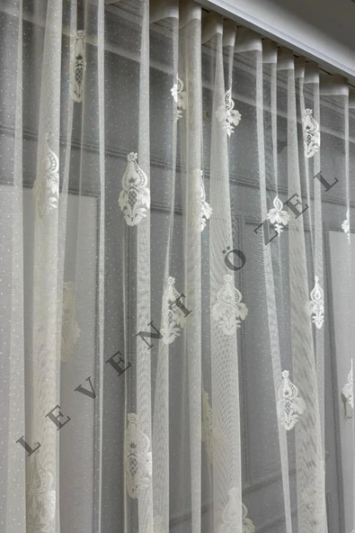 Yeni Nesil Pratik Desenli Tül Perde 300x255 - Resim 2